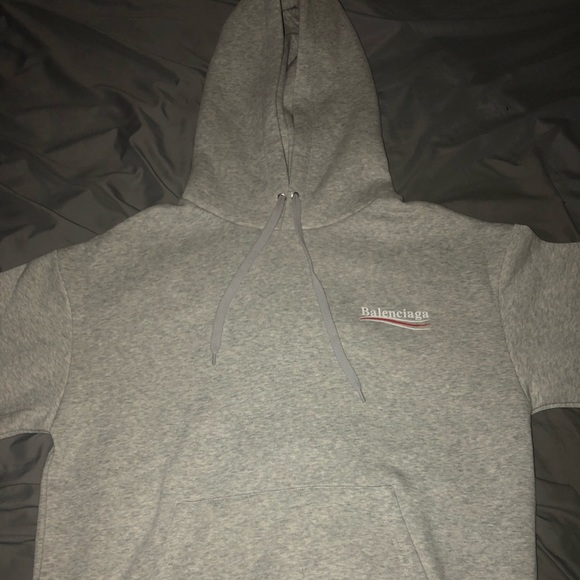 Balenciaga Other - Balenciaga 2018 Grey Campaign Hoodie